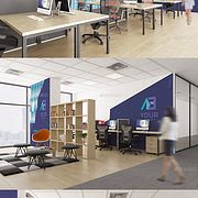 盒裝正方形留言紙便利貼便簽紙辦公用品展示效果圖VI智能圖層PS樣機(jī)素材 Note Block Mock-ups Set